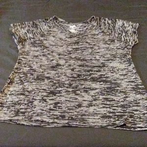 Avia black and grey athletic top